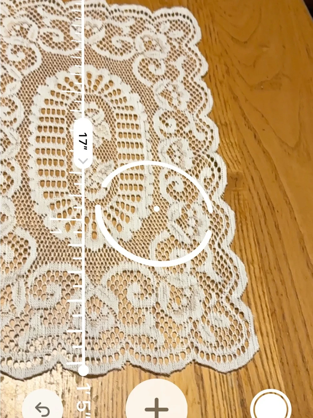White Lace Crochet Table Runner - Elegant Home Dining Accent